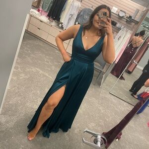 David’s Bridal Galina signature, color Gem, size 10